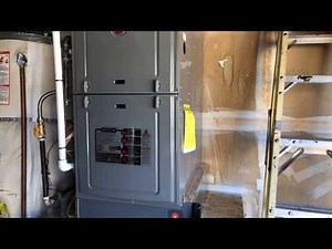 RHEEM R80 FURNACE INSTALL