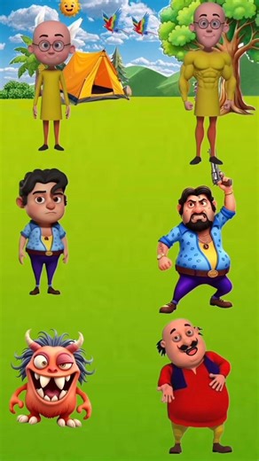 Hey, which one is my Motu kid 🔍🤯part2|MOTU PATLU| Spiderman | baalveer | Bhoot Wala | #youtubeshorts