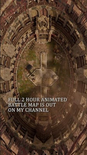 Animated Arena Battle Map