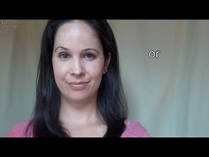 How to Pronounce the Word OR: American English