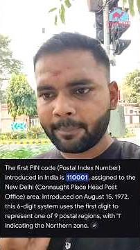 Story of PINCODE in India 📬🇮🇳 #indiapost #delhi #postoffice #indianpost #newdelhi 11001 #postal