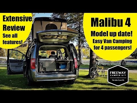 DIY Camper van conversion kit, The Updated Malibu 4 from Freeway Camper Kit!