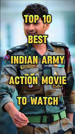 Top 10 Indian Army Action Movies That Will Give You Goosebumps 🇮🇳 🪖