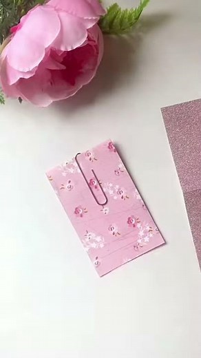 DIY HIDDEN PAPER CLIP Double-sided #shorts