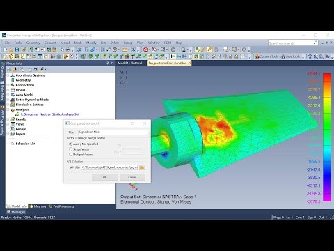 Femap: User Defined Computed Vector API