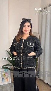 54K views · 279 reactions | Classic Textured Button-Front Jacket #style #jacket #winter #outfitofthedayideas #ttouchclothing | TTouch Clothing | Facebook
