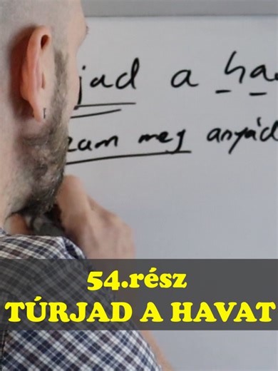 KÁROMKODJ HELYESEN! 54. rész - TÚRJAD A HAVAT... #fyp #foryoupage #nyelvtanóra
