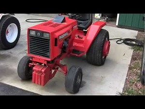 Case and Ingersoll Garden Tractors