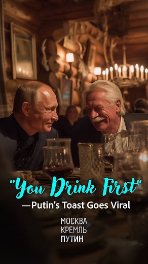 Would you dare taste a homemade brew straight from a Russian director’s hand? #Putin #Mikhalkov #RussianTradition #Konchalovochka #CinemaAndPolitics | Vladimir Kremlin
