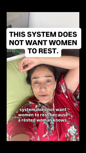 🕊️ Womb Wisdom with Shavita △ on Instagram: "A rested woman listens. A listening woman remembers. And that’s dangerous to systems built on disconnection. Rest isn’t laziness. It’s liberation. I’m Shavita. I’m remembering. If this resonates rest with me. 🤍 follow me @womb_wisdom_with_shavita share with a sister. Join the sacred circle where we rest together link in bio #restisresistance #womenremembering #liberationfrequency #nervoussystemhealing #ancestralhealing #wombwisdom #collectiveawakeni