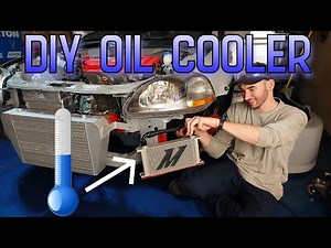 Turbo Civic DIY Oil Cooler Install
