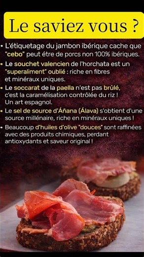 Secrets Et Réalités Des Produits Emblématiques Espagnols #motivation #conseilssante #bienetre