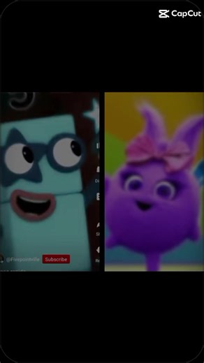 Numberblock 5 and Sunny Bunnies Creative Edit