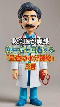 救急医が実践熱中症を回避する最強の水分補給5選