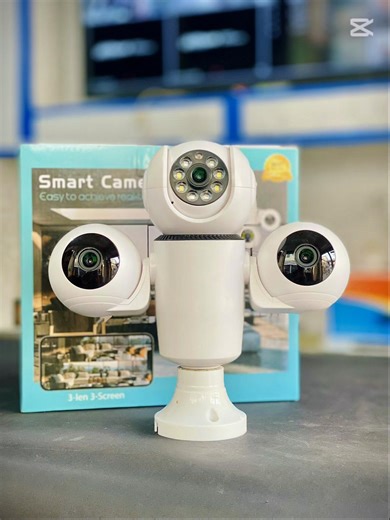 Discover the Wifi Triple Lens Bulb Camera