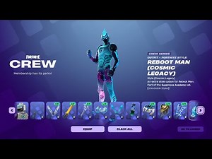 This Fortnite REBOOT MAN GALAXY SKIN Is Out Of This World!