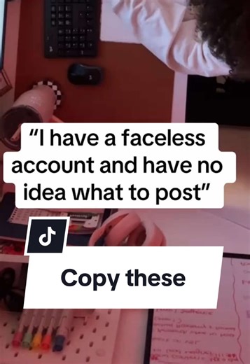 If you have a faceless TikTok account and don’t know what to post, start with simple faceless TikTok content formats instead of random ideas. Most people with a faceless TikTok account struggle because they keep searching for content ideas instead of using repeatable faceless TikTok video formats. These faceless TikTok content ideas work in almost any niche: POV videos Problem and solution videos List style videos Teaching videos Once you know what to post on a faceless TikTok account, the next