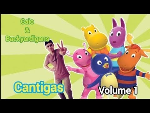Menu do DVD Caio e os Backyardigans volume 1