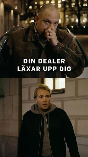 Är du sen? Inga droger för dig! 😆Drugdealer / SVT Play