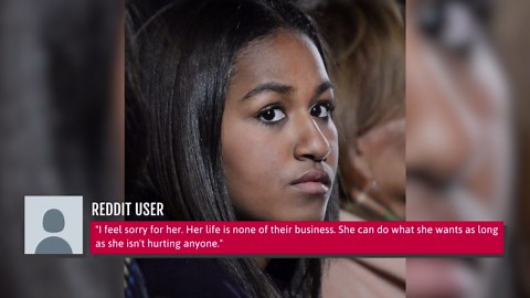 Pics Of Sasha Obama Smoking Proved She Hasn't Kicked The Bad Habit