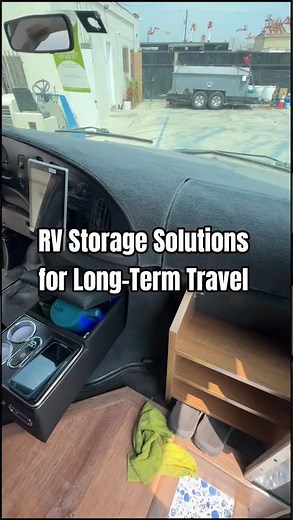 RV Storage Solutions for Long-Term Travel | Smart Space-Saving Ideas
