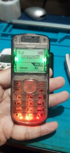 Nokia 1202 Mod LED RGB + operator Logo dan kawan kawan Done di Jan 26