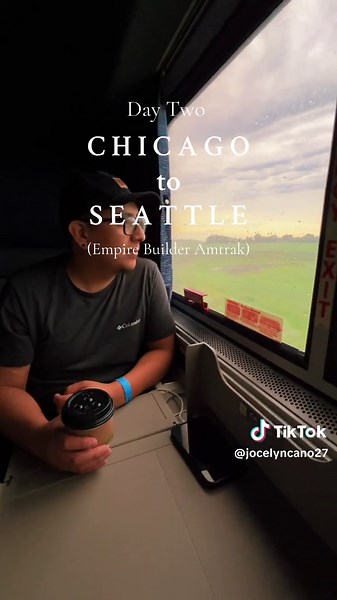 Train Ride to Glacier National Park | Amtrak Empire Builder Journey