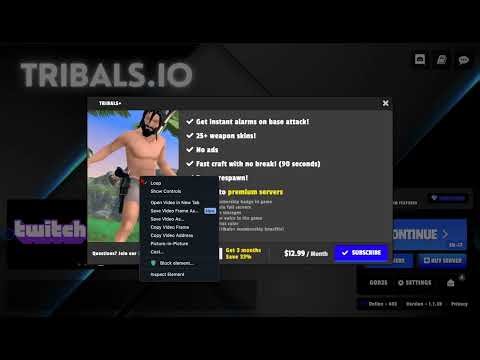 How to access the HIDDEN Tribals+ video!?!? | Tribals.io Script Tutorials - Pt.2