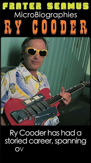 Ry Cooder | Emotional Landscapes on Slide Guitar