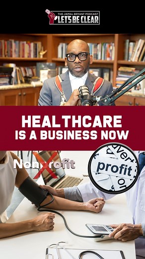 Healthcare Is a Business Now Watch the Jamal Bryant Podcast "Let's Be Clear" available on youtube or on our website. Link in bio. #podcast #jamalbryantpodcast #explorepage #reels #letsbeclear #jamalbryantpod #WealthInequality #Medicine #MedicalInsurance #Health #Faith #BlackChurch #Black #Healthcare #SocialJustice #Politics #America #UnitedStates #Bankruptcy @jamalhbryant | Jamal Bryant Podcast