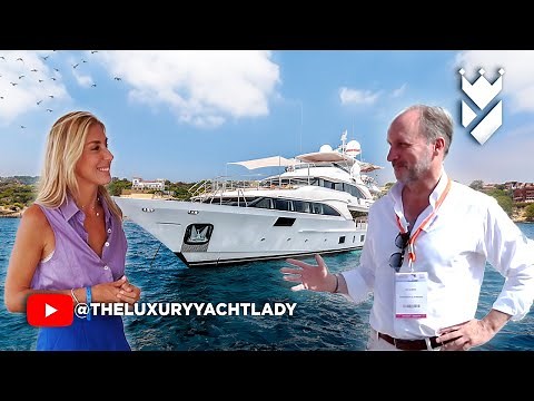 Tour of Benetti 121' Superyacht with THE LUXURY YACHT LADY