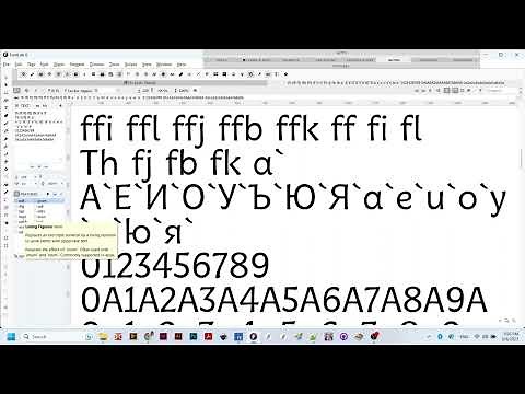 FontLab 8. OpenType features