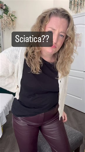 The sciatic nerve originates from the sacral plexus from L4-S3 and...