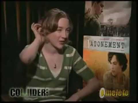 Saoirse Ronan Interview Atonement (2008)