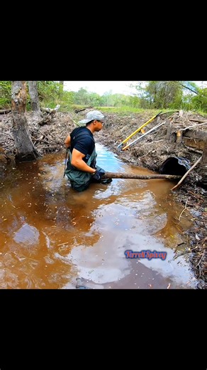 116K views · 545 reactions | Culvert Is Unclogged And Im Satisfied! || Beaver Dam Removal! #beaverdamremoval #beaverdam #beaverdamcreek #beavers #drain #water #unclog #culvert #terrellspivey #fypシ゚ #foryoupageシ #foryou #viralvideo #viralFBvideo #FBVIDEO #fb #viralfb #viralreelsシ #fbreels | Terrell Spivey | Facebook