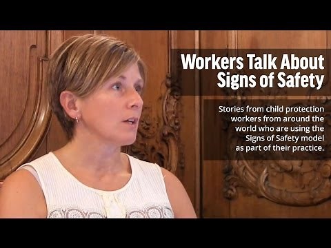 Workers talk about Signs of Safety
