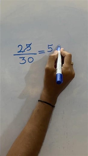 How to do simplest form ? #maths #mathsbyjigs #exampreparation #fraction #simplestform #education