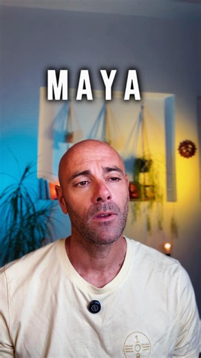 108 Yoga Vedanta Retreats | Ericeira on Instagram: "Māyā is the power that makes the One appear as many. It veils Truth and projects multiplicity, without ever changing Reality itself. #maya #108yogaretreat #theworldisunreal #om"