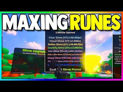MAXING RUNES in Roblox Omega Rarities 2...