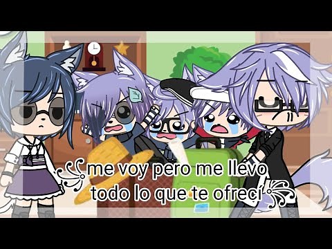 💫me voy pero me llevo todo lo que te ofrecí //meme// °•gacha life•° 💫