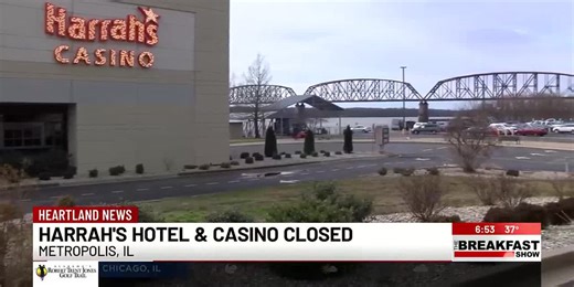 Harrah's Metropolis Hotel and Casino temporarily close due to flooding