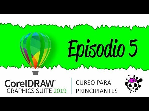 ✅CURSO de CORELDRAW 2019 ✏️Capitulo 5 Efecto Sombra | Silueta | Transparencia