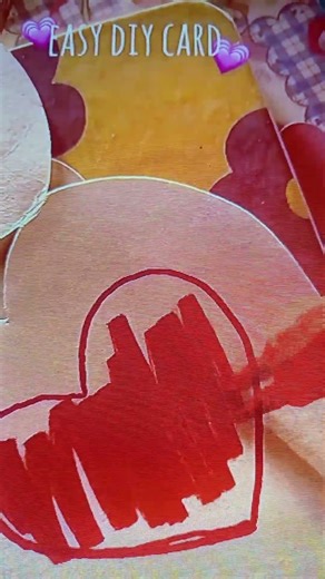 the most beautiful aesthetic an easy card to make for your special person 💖