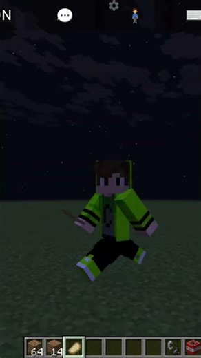 finalmente coloquei skin no mojo launcher minecraft java no celular ☺️