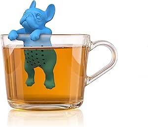 Winkee - Cute Animal Tea infuser good boy dog | Funny Tea Infuser | Silicone tea infuser dog | For Birthday, Christmas...
