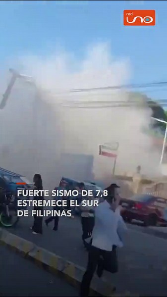 Un potente terremoto de magnitud 7,8 estremeció el sur de Filipinas la mañana de este lunes 8 de junio, provocando daños en edificios, cortes de energía y alertas de tsunami en varios países de la región. Fuente:Science girl ▶️ Más información en www.reduno.com.bo #RedUnoDigital #Notivisión #RedUno #Viral
