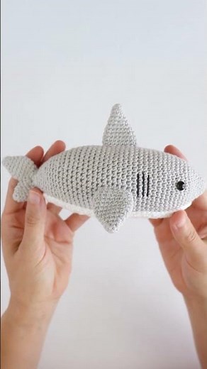 Shark Attack!! 🦈 Easy Amigurumi Crochet Pattern for Beginners