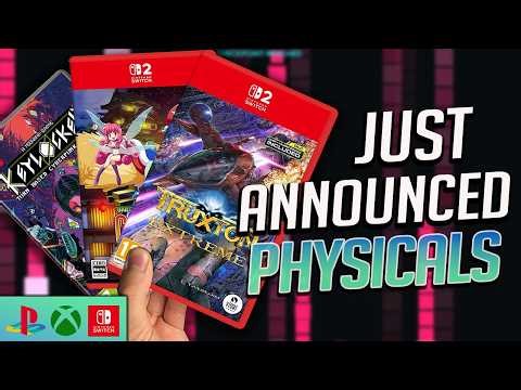 JUST Announced Physical Game Releases! More good news for Switch 2!