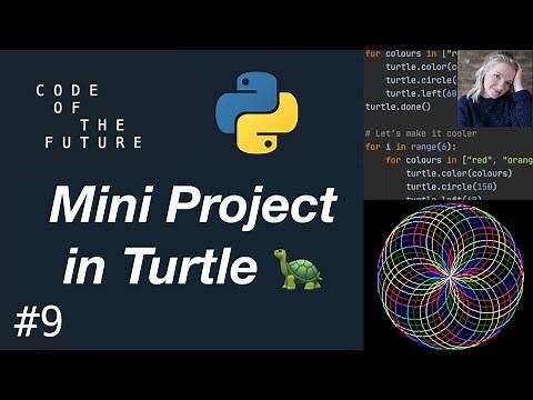 Python Tutorial for Beginners #9 - Turtle Mini Project