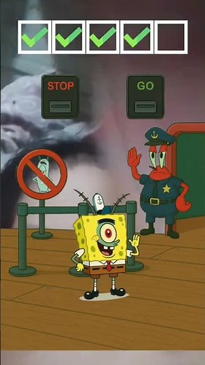 MR krab vs Plankton #spongebob #viral #shortsfeed